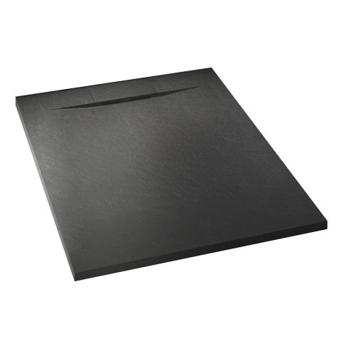 Schneidbare SMC BRausetasse 80x80cm schwarz