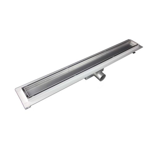 Shower channel 60cm stainless steel chrome look