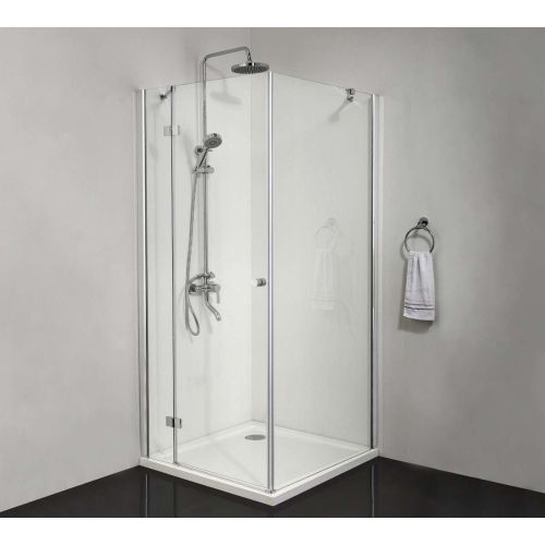 Swing door for DK, chrome 97-99x195cm