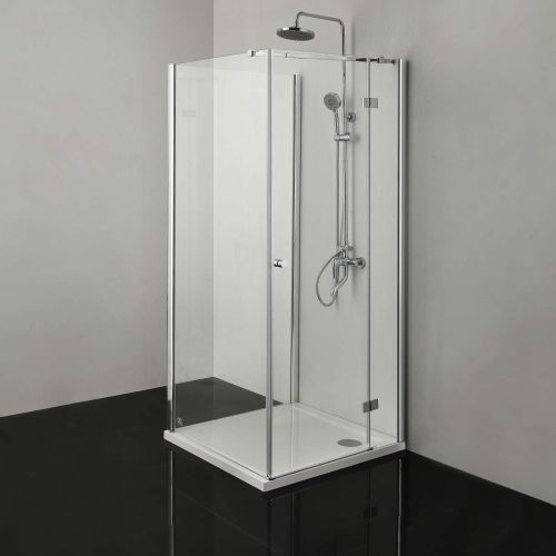 Swing door for DK, chrome 97-99x195cm