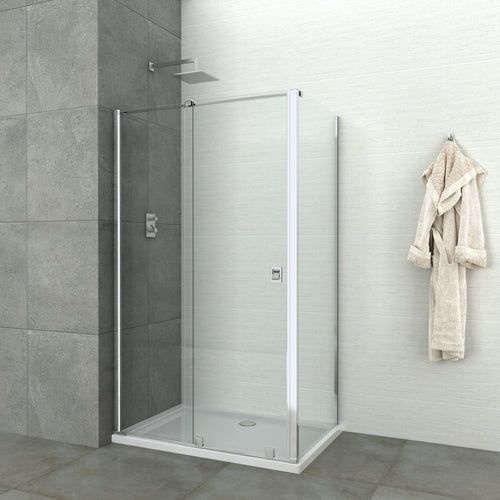 Sliding door chrome 96-100x195cm