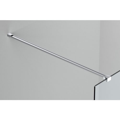 Wall profile+stabilizing rod chrome 3.5cm