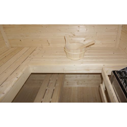 RAUMA outdoor sauna for 4-5 people 460x230x219.5 cm