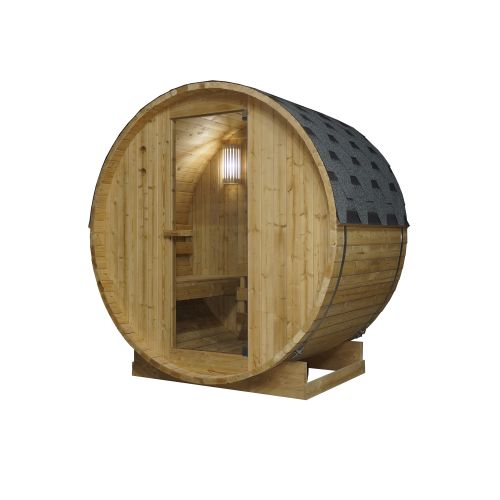 TROMSÖ M barrel sauna for 2 people 194.8x120x191.5 cm