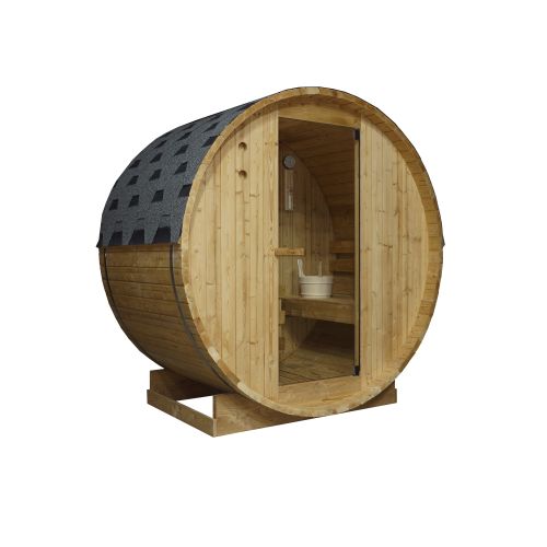 TROMSÖ M barrel sauna for 2 people 194.8x120x191.5 cm