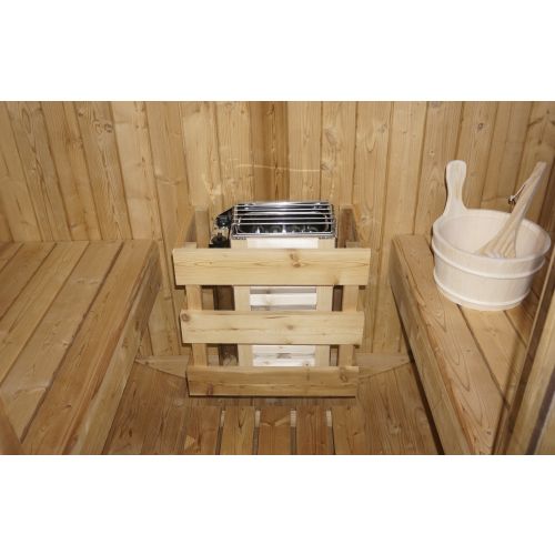 TROMSÖ M barrel sauna for 2 people 194.8x120x191.5 cm