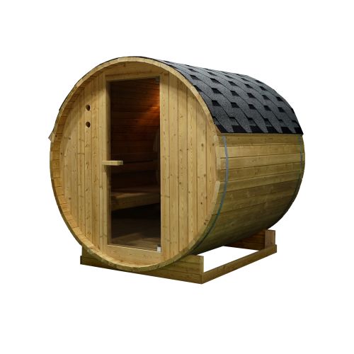 TROMSÖ L barrel sauna for 4 people 194.8x180x191.5 cm