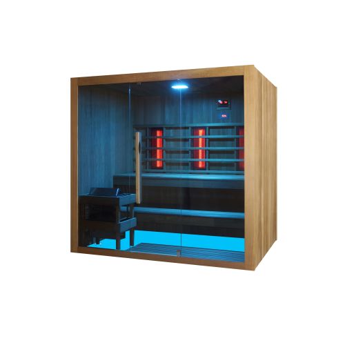 KOTKA Sauna+ Infrarotkabin für 4-5 P. 200x150x190 cm