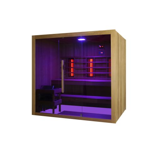 KOTKA Sauna+ infrared cabin for 4-5 people 200x150x190 cm