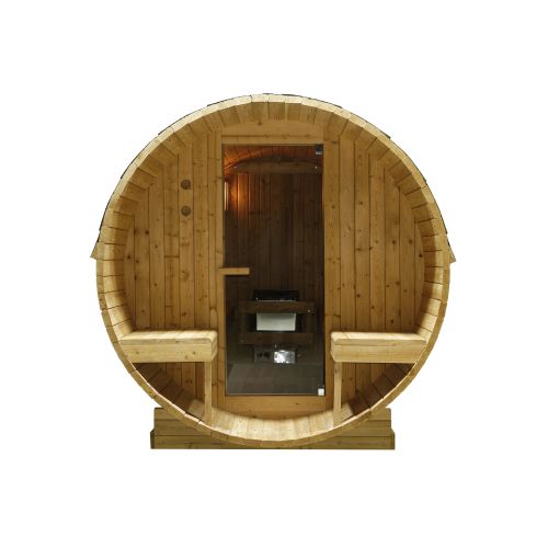 BERGEN barrel sauna for 4-6 people 194.8x220x191.5 cm