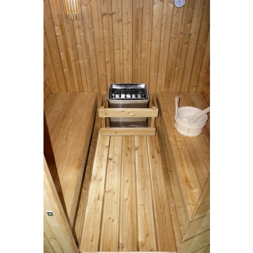 BERGEN barrel sauna for 4-6 people 194.8x220x191.5 cm