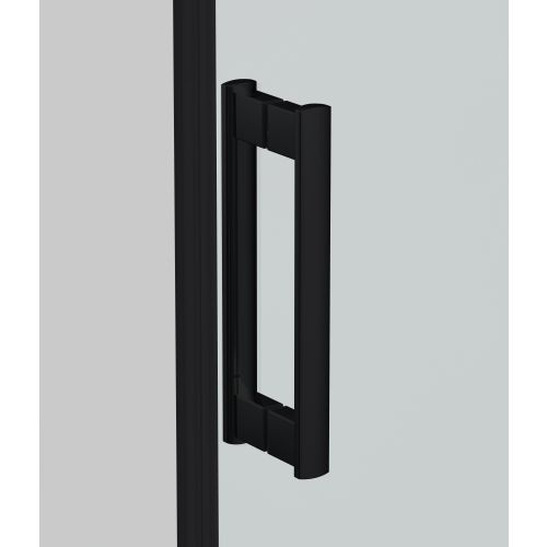 Complete shower cubicle AUSTIN black - with quick assembly 90 x 90 x 215 cm