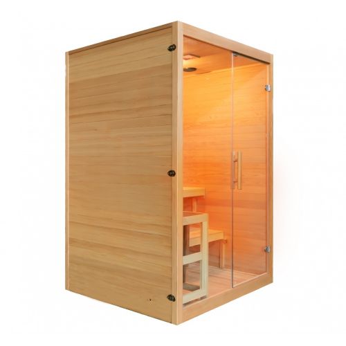 TWINCOMBI sauna+infrared 2 pers. 130x120x200cm