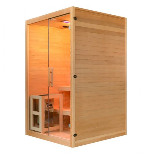 TWINCOMBI sauna+infrared 2 pers. 130x120x200cm