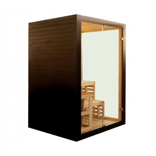 PANORAMA BLACK Sauna 2 Personen