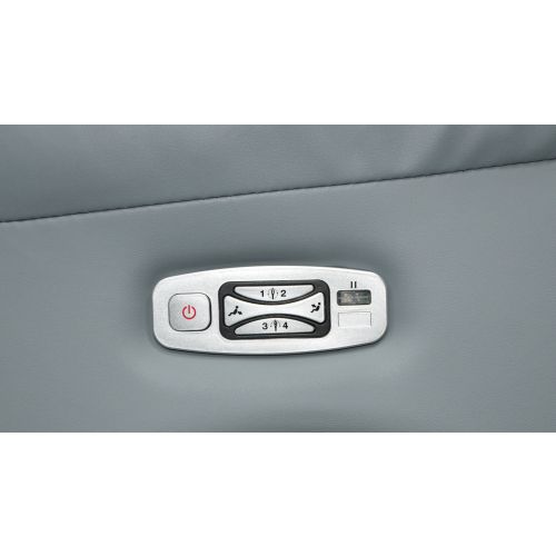 Massage chair light grey