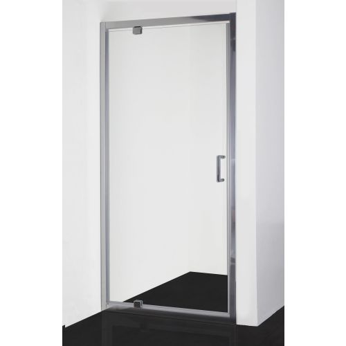 Swing door 80cm chrome 78-80x195cm