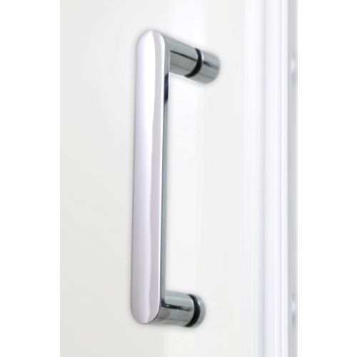 Swing door 80cm chrome 78-80x195cm