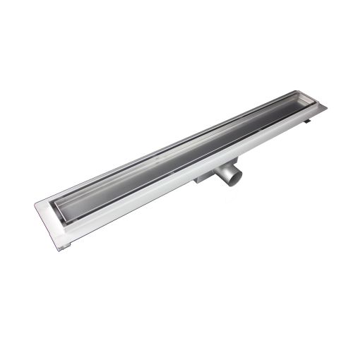 Shower channel 70cm stainless steel chrome look